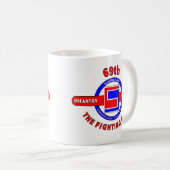 69. INFANTERIEDIVISION "DER FIGHTING 69. " KAFFEETASSE (VorderseiteRechts)