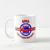 69. INFANTERIEDIVISION "DER FIGHTING 69. " KAFFEETASSE (Links)