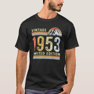69 Jahre alt Vintag 1953 69. Geburtstag T-Shirt