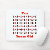 69 Jahre alte Schwarz-Rot- Mousepad (Mit Mouse)