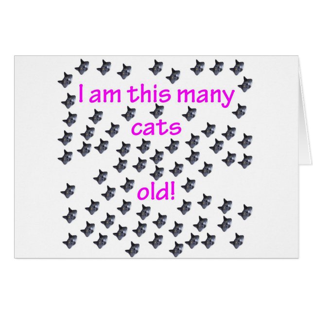 69 Katzen-Köpfe alt (Vorderseite (Horizontal))