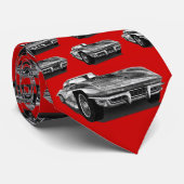 '69 Korvettestingray-Krawatte Krawatte (Gerollt)