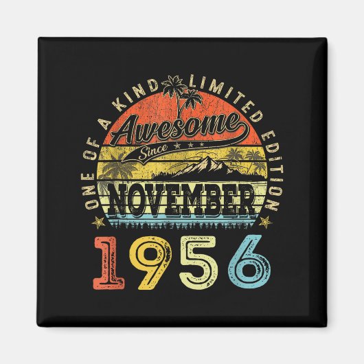 69 Limited Edition 1956 One Of A Kind November 69t Magnet (Vorne)