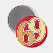69 MAGNET (Vorderseite/Rückseite)