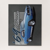 69 Muskel-Auto Puzzle (Vertikal)