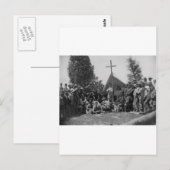 69. New Yorker Staat Militia. 1. Juni 1861 Postkarte (Vorne/Hinten)