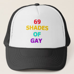 69 Schatten des Homosexuellen Truckerkappe
