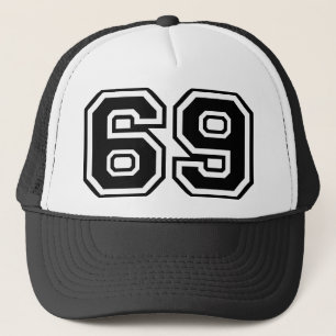 69 Sixty-Nine Sixty Nine Pop Mode-Ikone Truckerkappe
