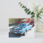 69 Straßenläufer Postkarte (Stehend Vorderseite)