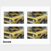 69 Yenko Camaro Rechteckiger Aufkleber (Blatt)