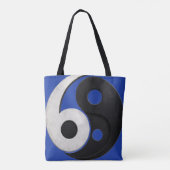 69 Yin Yang Symbol Design Tasche (Rückseite)