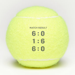 6:0 1:6 6:0 – Tennis-Match-Drama in Zahlen Tennisbälle