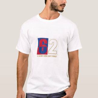 6-2 Unforgettable Score T-Shirt | Minimal Football