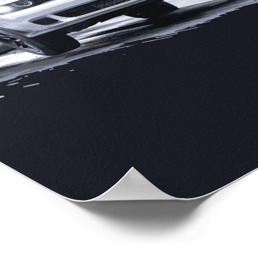 6.2L LAUNCH KONTROLLE HELLCAT DRAG RADIAL REDEYE e Poster (Ecke)