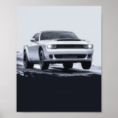 6.2L LAUNCH KONTROLLE HELLCAT DRAG RADIAL REDEYE e Poster (Vorne)
