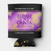 6. 33. 47. 48. Geburtstag von Amethyst Dosenkühler (Vorderseite)