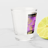 6. 33. 47. 48. Geburtstag von Amethyst Schnapsglas (Links)