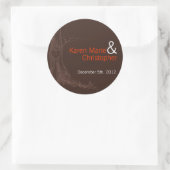 6 - 3" Bevorzugte Aufkleber fallen Baum erste Carv (Tasche)