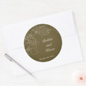 6 - 3" Bevorzugung Sticker Herbst Florale Fall Bro (Umschlag)