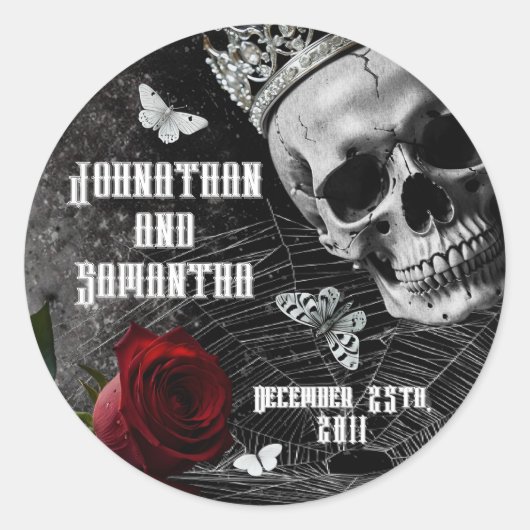 6 - 3" Bevorzugung Stickers Haunting Adeline Zade  (Vorderseite)