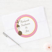 6 - 3" Bevorzugung Stickers Karneval (Umschlag)