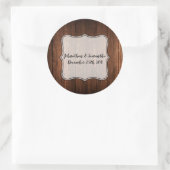 6 - 3" Gefallen Stickers Barn Wood Land Rustikal (Tasche)