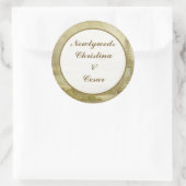 6 - 3" Gefallen Stickers Vintag Paris (Tasche)