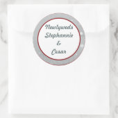 6 - 3" Gefallen Stickers White Tree (Tasche)