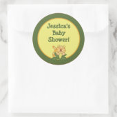 6 - 3" Gunst Sticker Jungle Babys (Tasche)