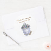 6 - 3" Gunst Sticker Sommer Land Hochzeit Rust (Umschlag)