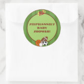 6 - 3" Günstige Aufkleber All-Star Green (Tasche)