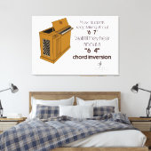 6-4 Akkordumkehrung Leinwanddruck (Insitu (Schlafzimmer))