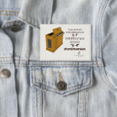 6-4 Akkordumkehrung SPECIAL Off-White Button (Insitu)