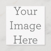 6,4 cm x 6,4 cm Begleitkarte (Vorderseite)