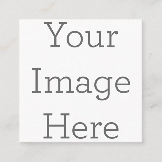 6,4 cm x 6,4 cm Begleitkarte (Vorderseite)