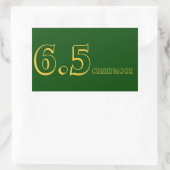 6.5 Creedmoor Ammo Aufkleber (Tasche)