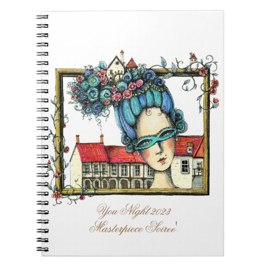 6,5" x 8,75" Notebook Notizblock (Vorderseite)