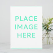 6,5 Zoll x 8,75 Zoll Flachkarte (Stehend Vorderseite)