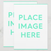 6,5 Zoll x 8,75 Zoll Flachkarte (Vorne/Hinten)