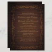 6.5x8.75" Blumenholzeinladung Einladung (Vorne/Hinten)