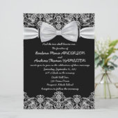 6.5x8.75 Vintage Hochzeitsfeier Einladung (Stehend Vorderseite)