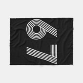 6-67 Minimalist Design _2  Fleecedecke (Vorderseite (Horizontal))