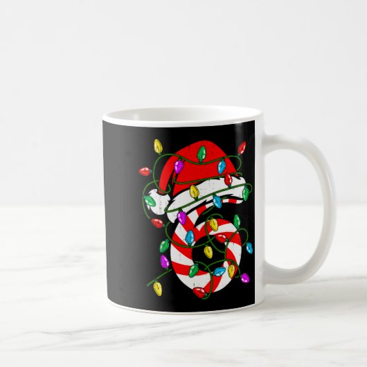 6 7 67 Meme Six Seven Candy Funny Christmas Couple Kaffeetasse (Rechts)