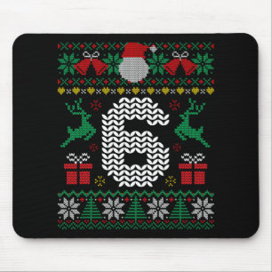 6 7 67 Meme Six Seven Lustiges Weihnachten Hässlic Mousepad