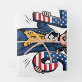 6-7-7-6 George Washington Six Seven Meme 67 Trend Geschenkpapier Set (Beispiel)