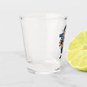 6-7-7-6 George Washington Six Seven Meme 67 Trend Schnapsglas (Links)