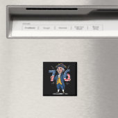 6-7 7-6 George Washington Six Seven Meme Gen Alpha Magnet (In Situ (Geschirrspüler))