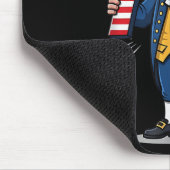 6-7 7-6 George Washington Six Seven Meme Gen Alpha Mousepad (Ecke)