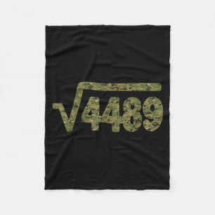 6 7 Armee Muster Meme Quadratwurzel 4489 Slang Mat Fleecedecke