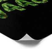 6 7 Army Pattern Meme Square Root 4489 Slang Math  Poster (Ecke)